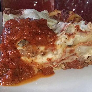 Lasagna plate