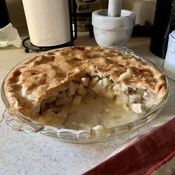 Pork-Apple-Potato-Onion Pie