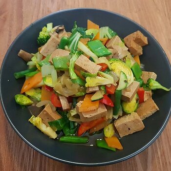 Vegetable & Tofu Stirfry