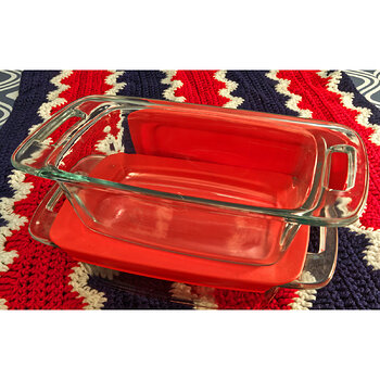 Bakeware Oven Microwave Glass Bread Pans with Covers
