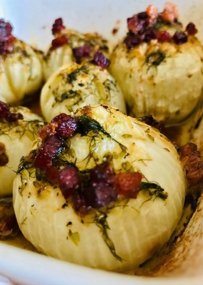 Baked Onions with Speck Ham and Aromatic Herbs.jpg
