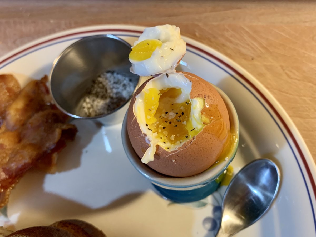Microwave-Boiled Egg