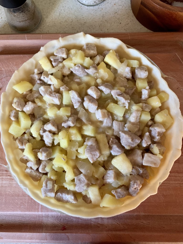Pork And Apple Pie - Pre-Bake