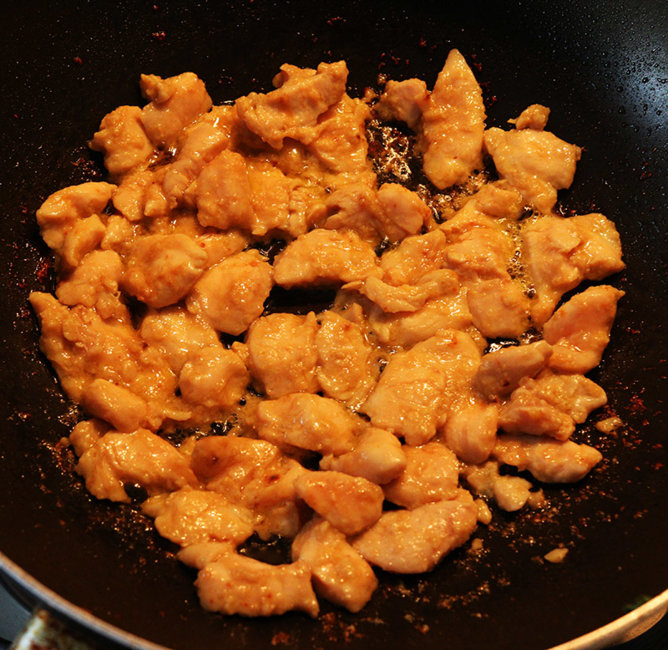 Stri fried chicken