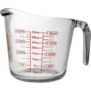 Do you use an extra large measuring cup?
