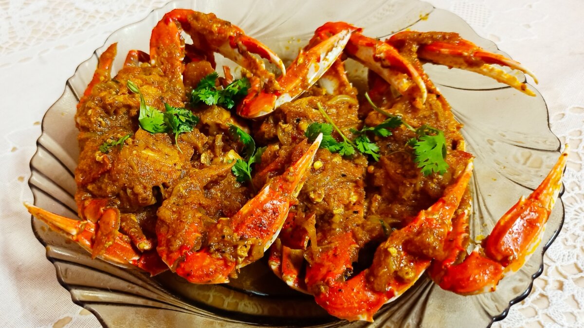 Recipe & Video - Crab Masala Curry Recipe - Delicious Crab Gravy |  CookingBites Cooking Forum