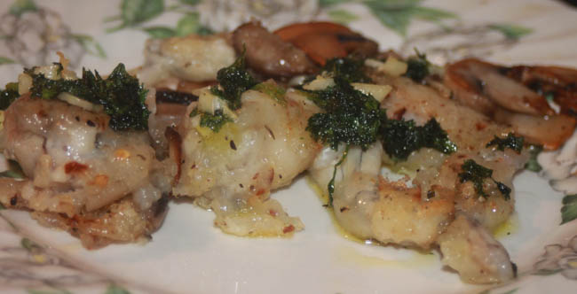 Recipe - Frog Legs French Style with Mushrooms | CookingBites Cooking Forum