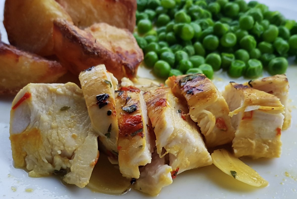 Recipe - Chicken Breast en Papillote with Saffron &amp; Tarragon ...