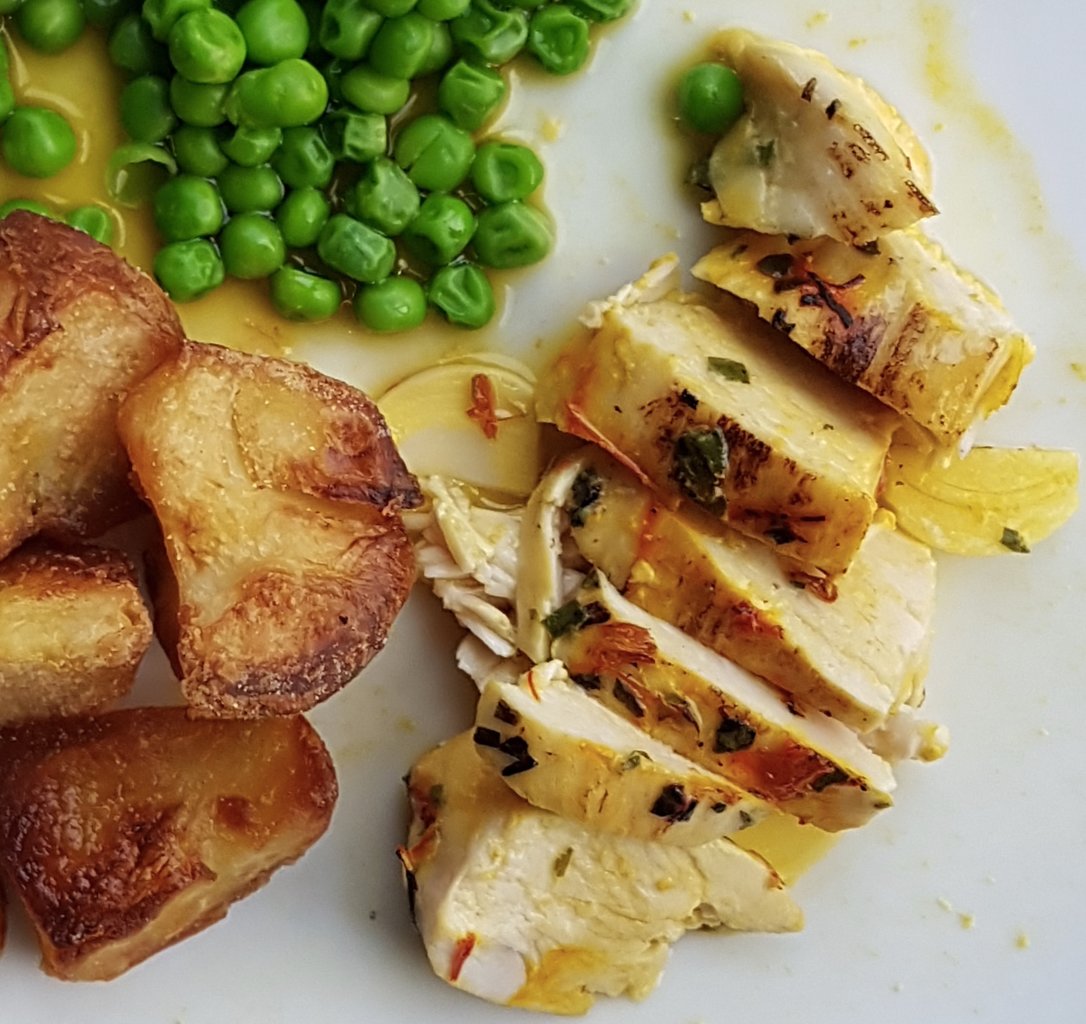 Recipe - Chicken Breast en Papillote with Saffron &amp; Tarragon ...