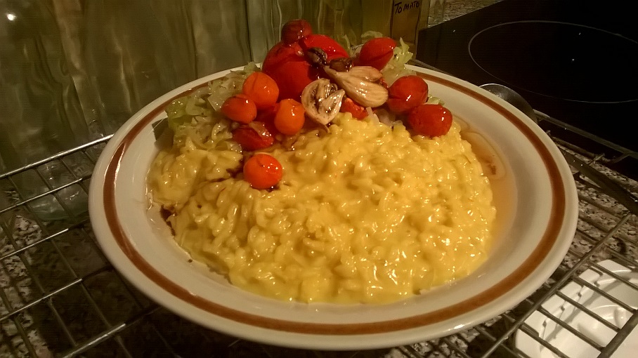 Risotto, Savoy cabbage, roast tomatoes3.jpg
