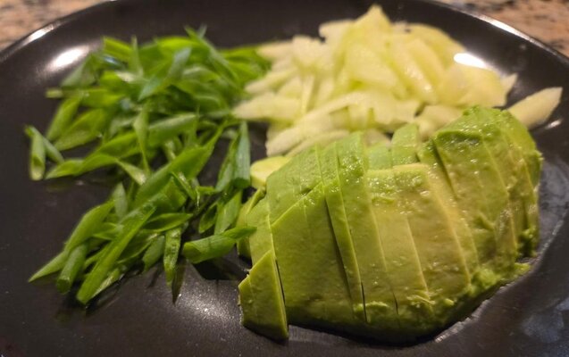 Sushi style deviled eggs veg toppings.jpg