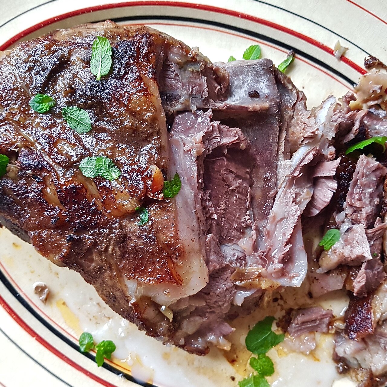 The challenge ingredient is lamb/goat