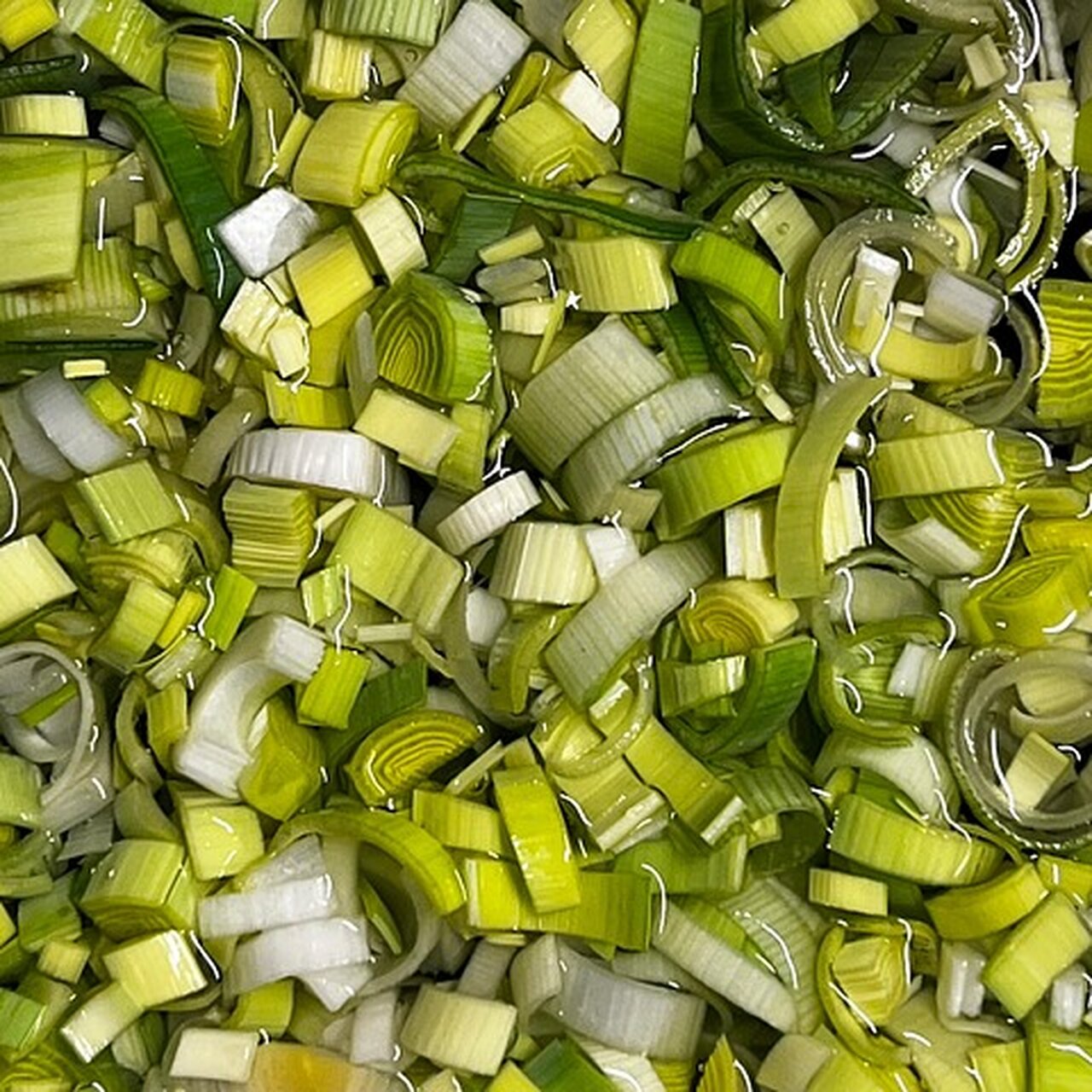 The challenge ingredient is leeks.