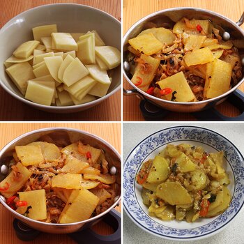 Balti Potatoes