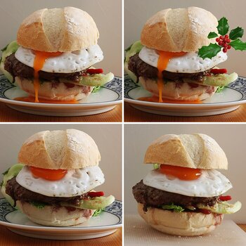 Christmas Eve Burger.