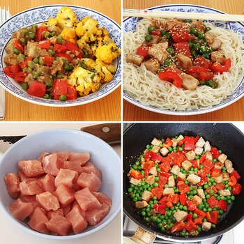 Stir fried pork