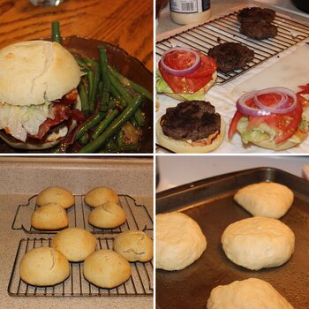 40 minute hamburger buns