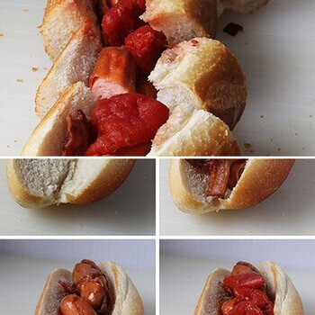 Bacon, Sausage and Tomato