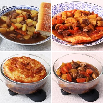 Beef and potato pie