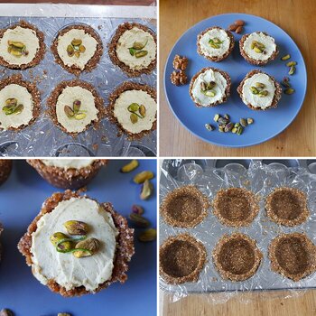 Recipe - Zesty Lime & Pistachio Tarts