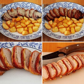 Bacon Wrapped Pork