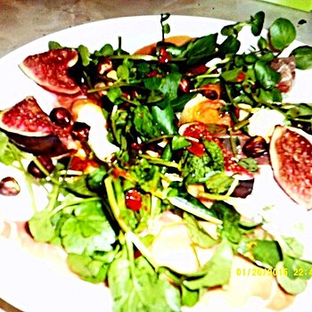 Warm Fig Salad