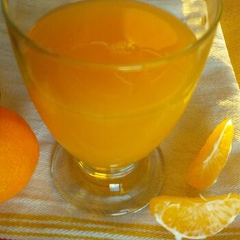 Tangerine juice