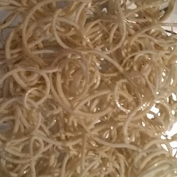 Celery root noodles