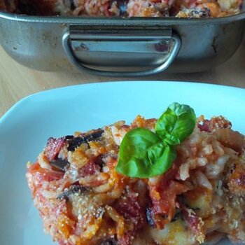 Baked rice