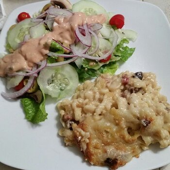 Kasespaetzle dinner