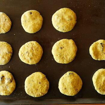 The Avocado Chocolate Chunk Cookie/Scone Experiment