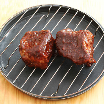 Marinated pork loin.