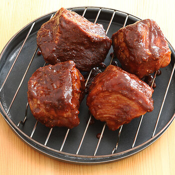 Marinated pork loin.