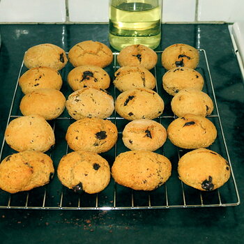 The Avocado Chocolate Chunk Cookie/Scone Experiment