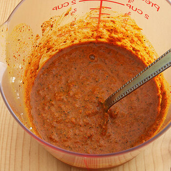 Spicy maranade.