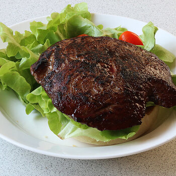On sourdough with lettuce.