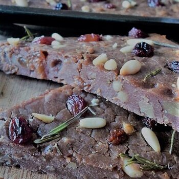Castagnaccio – Tuscan Flat Cake with Chestnut Flour