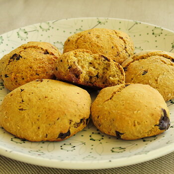 The Avocado Chocolate Chunk Cookie/Scone Experiment