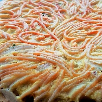 Spaghetti frittata