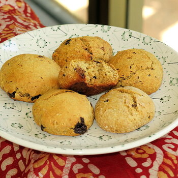 The Avocado Chocolate Chunk Cookie/Scone Experiment