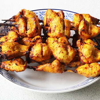 Chicken tikka.