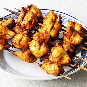 Chicken tikka.