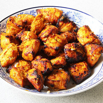 Chicken tikka.