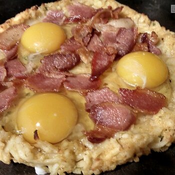 Breakfast Pizza - Step 2