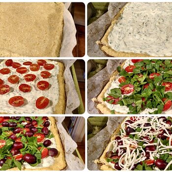 Making Grape Pizza