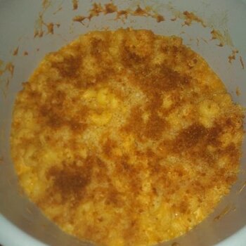 Baked Mac & Cheese cooked in the Ninja Foodi.