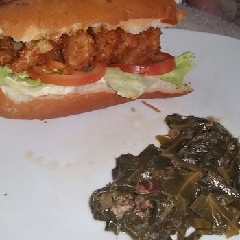 Shrimp po boy