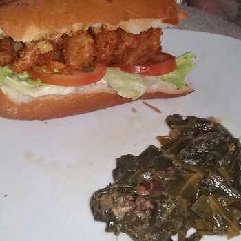 Shrimp po boy