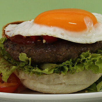 Wagyu chilli burger.