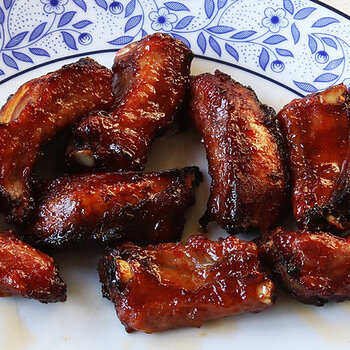 Pork ribs.